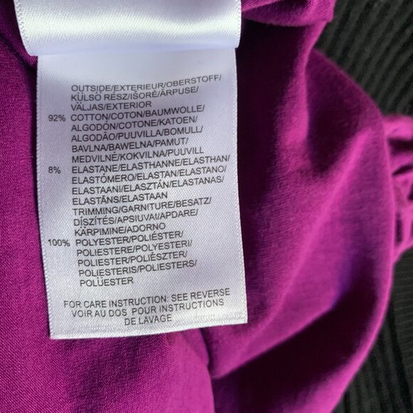 MEXX - Raspberry pink Short puffed sleeves shirt with layered - medium - Picture 7 of 8